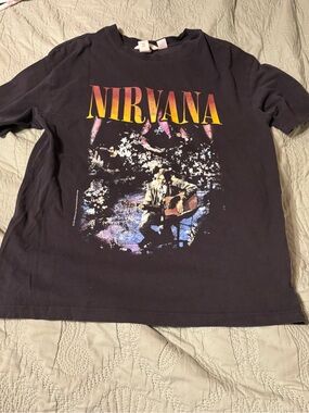 H&M Black Crewneck T-Shirt